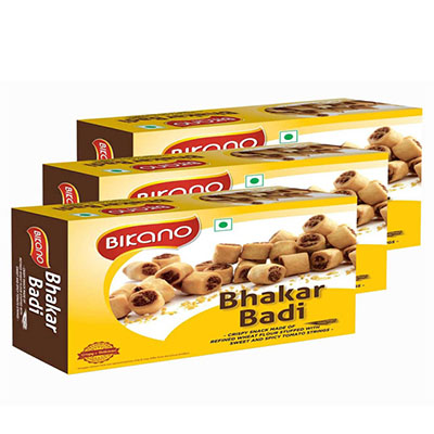 "Bikano Badi Bhakarwadi (400 Gm, Pack Of 3) - Click here to View more details about this Product